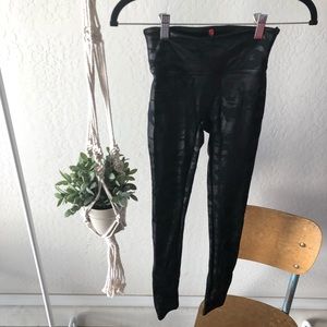 SPANX Black Camo Leggings